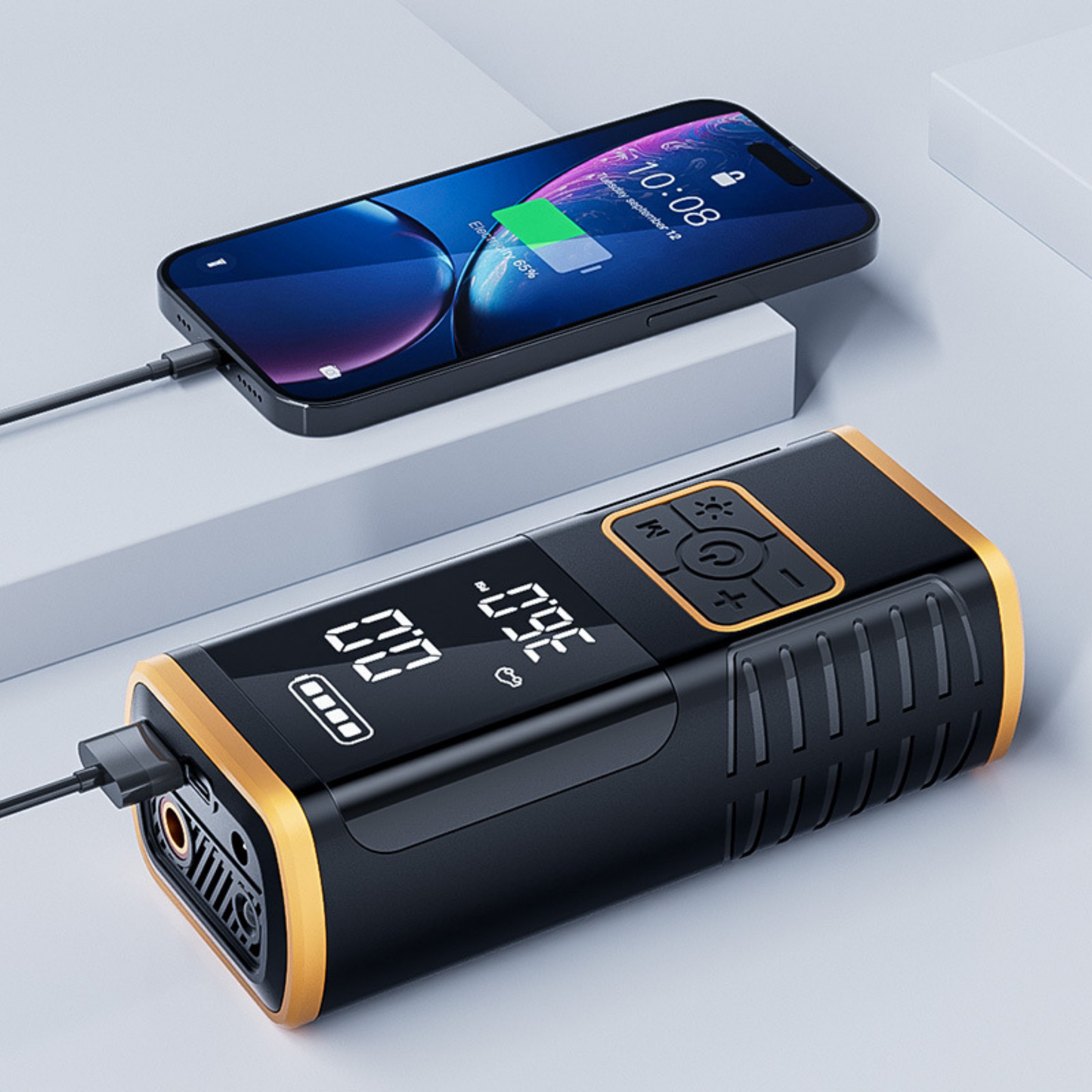 Taşınabilir Oto Hava Kompresörü 8.000 mAh